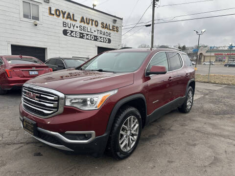 2017 GMC Acadia for sale at Loyal Auto Sales in Pontiac MI