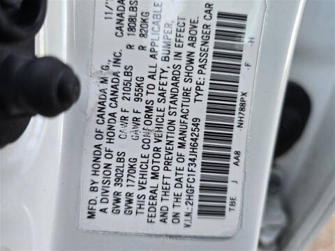 2018 Honda Civic EX-T