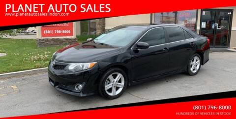 2012 Toyota Camry for sale at PLANET AUTO SALES in Lindon UT