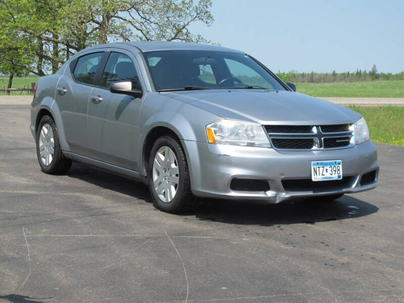 2013 Dodge Avenger for sale at CAT CREEK AUTO in Menahga MN