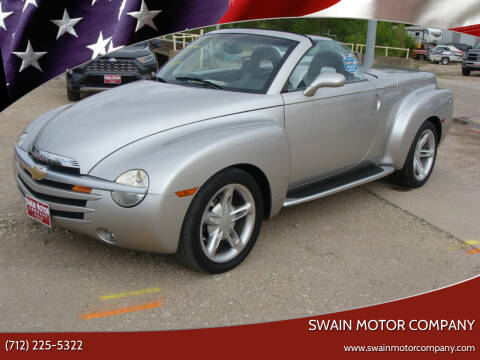 2004 Chevrolet SSR for sale at Swain Motor Company in Cherokee IA