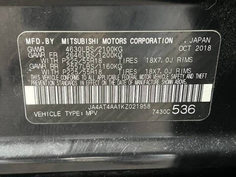 2019 Mitsubishi Eclipse Cross LE