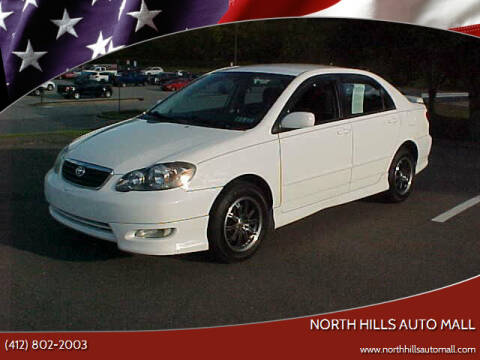 2007 Toyota Corolla for sale at North Hills Auto Mall in Pittsburgh PA