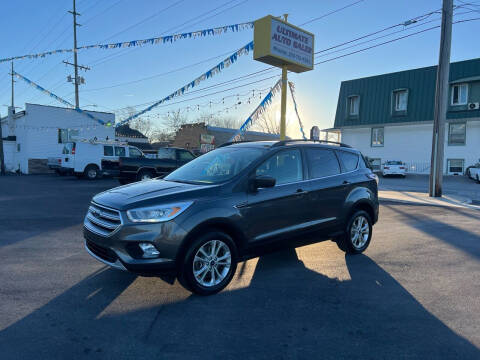 2018 Ford Escape for sale at Ultimate Auto Sales in Crown Point IN