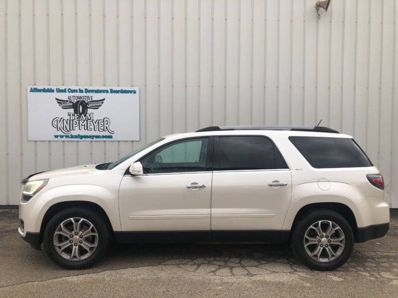 Used 2014 GMC Acadia SLT1 with VIN 1GKKRRKD8EJ127524 for sale in Beardstown, IL