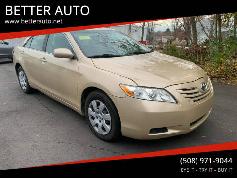 2010 Toyota Camry for sale at BETTER AUTO in Attleboro MA