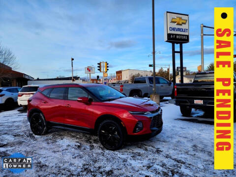 2022 Chevrolet Blazer for sale at A-F MOTORS in Adams WI