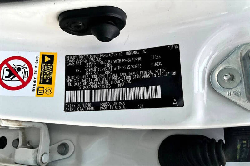 2015 Toyota Highlander XLE