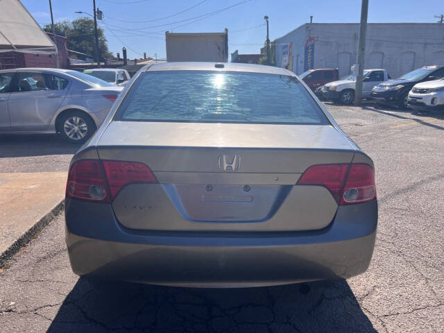 2007 Honda Civic for sale at OD MOTORS in Siler City, NC