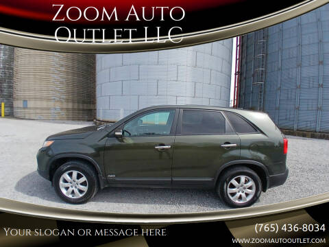 2013 Kia Sorento for sale at Zoom Auto Outlet LLC in Thorntown IN