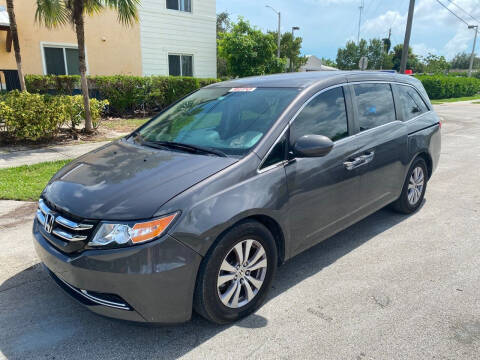 2016 Honda Odyssey for sale at Eden Cars Inc in Hollywood FL