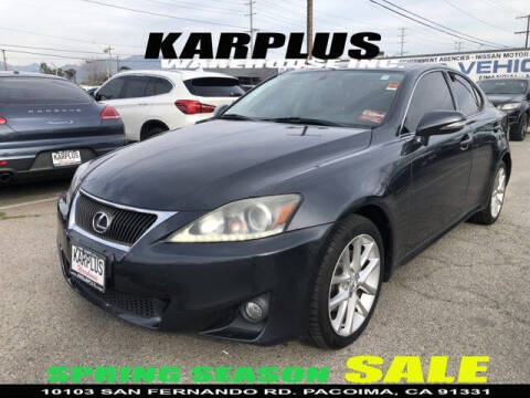2011 Lexus IS 250 for sale at Karplus Warehouse in Pacoima CA