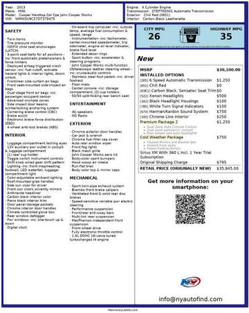 2013 MINI Hardtop John Cooper Works