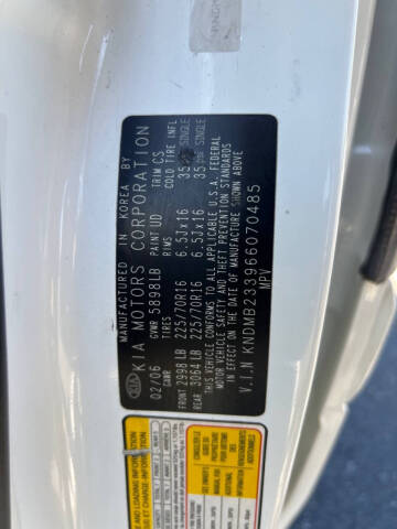 2006 Kia Sedona EX