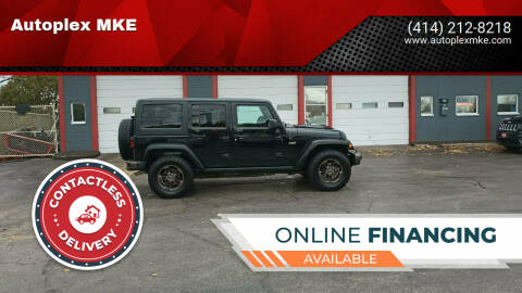 2016 Jeep Wrangler Unlimited for sale at Autoplexmkewi in Milwaukee WI