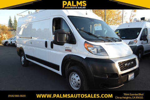 2019 RAM ProMaster for sale at Palms Auto Sales in Citrus Heights CA