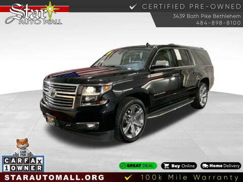 2016 Chevrolet Suburban for sale at STAR AUTO MALL 512 in Bethlehem PA