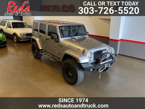 2014 Jeep Wrangler Unlimited for sale at Red's Auto and Truck in Longmont CO