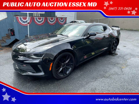 2017 Chevrolet Camaro for sale at PUBLIC AUTO AUCTION ESSEX MD in Essex MD