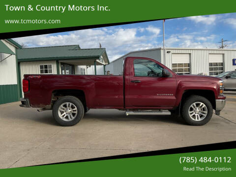 2014 Chevrolet Silverado 1500 for sale at Town & Country Motors Inc. in Meriden KS