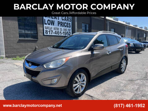 2012 Hyundai Tucson for sale at BARCLAY MOTOR COMPANY in Arlington TX