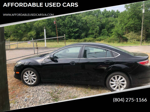 2012 Mazda MAZDA6 for sale at AFFORDABLE USED CARS in North Chesterfield VA