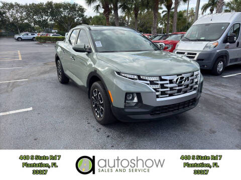 2023 Hyundai Santa Cruz for sale at AUTOSHOW SALES & SERVICE in Plantation FL