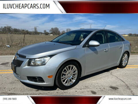 2012 Chevrolet Cruze for sale at ILUVCHEAPCARS.COM in Tulsa OK