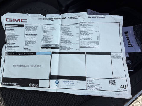 2023 GMC Sierra 3500HD Pro