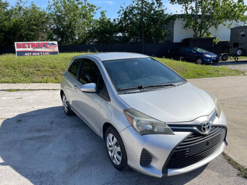 2015 Toyota Yaris for sale at Detroit Cars and Trucks in Orlando FL