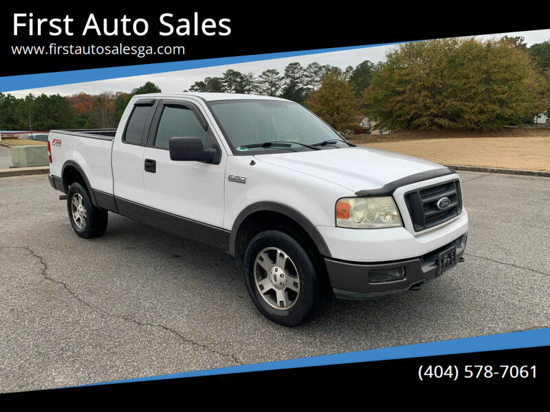 2004 Ford F-150 for sale at First Auto Sales in Winder GA