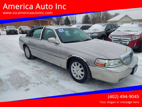 2007 Lincoln Town Car for sale at America Auto Inc in South Sioux City NE