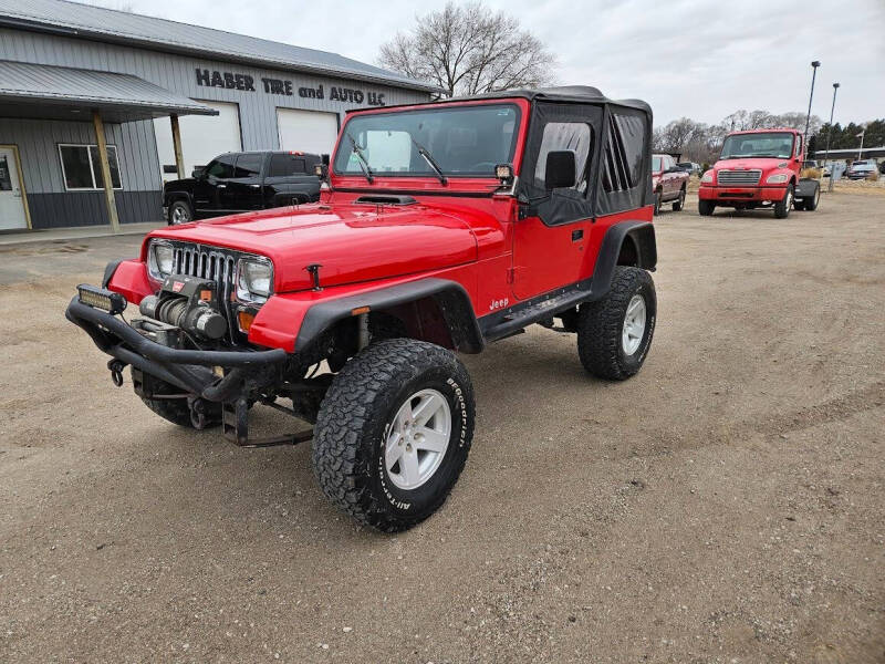 1993 Jeep Wrangler for sale at Haber Tire and Auto LLC in Albion NE