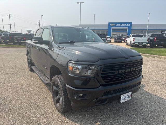 Used 2019 RAM Ram 1500 Pickup Big Horn/Lone Star with VIN 1C6SRFFT3KN899789 for sale in Bloomington, IL