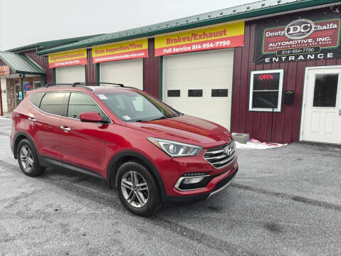 2017 Hyundai Santa Fe Sport for sale at Douty Chalfa Automotive in Bellefonte PA