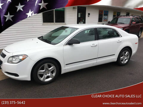 2012 Chevrolet Malibu for sale at Clear Choice Auto Sales LLC in Twin Lake MI