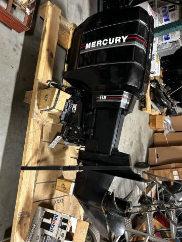 1990 Mercury 115 HP 2-STROKE for sale at Tyndall Motors in Tyndall SD