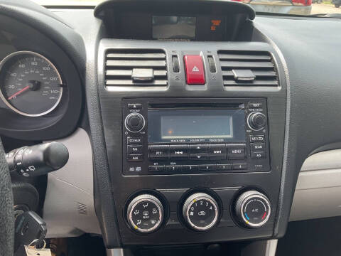 2015 Subaru Forester 2.5i