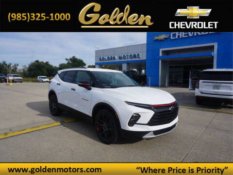 2024 Chevrolet Blazer for sale at GOLDEN MOTORS in Cut Off LA