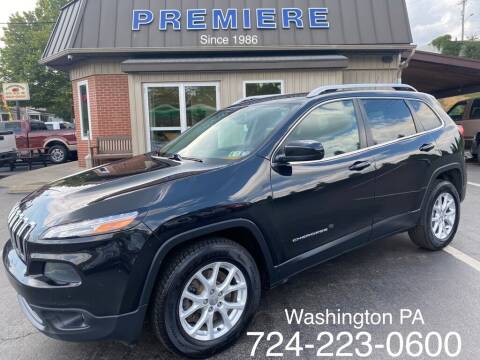 2015 Jeep Cherokee for sale at Premiere Auto Sales in Washington PA
