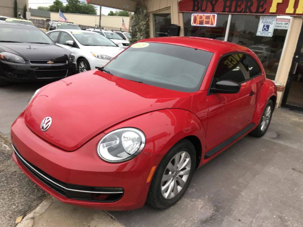 2015 Volkswagen Beetle for sale at Caspian Auto Sales in Oklahoma City, OK