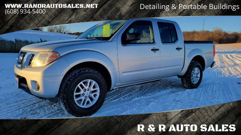2014 Nissan Frontier for sale at R & R AUTO SALES in Juda WI