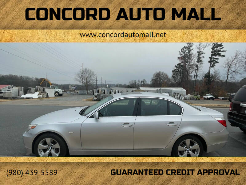 2007 BMW 5 Series for sale at Concord Auto Mall in Concord NC