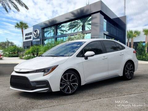 2021 Toyota Corolla for sale at Mazda of North Miami in Miami FL