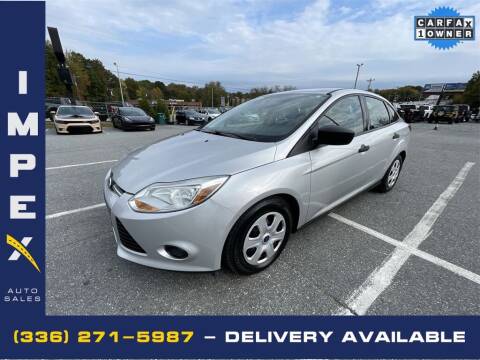 2014 Ford Focus for sale at Impex Auto Sales in Greensboro NC