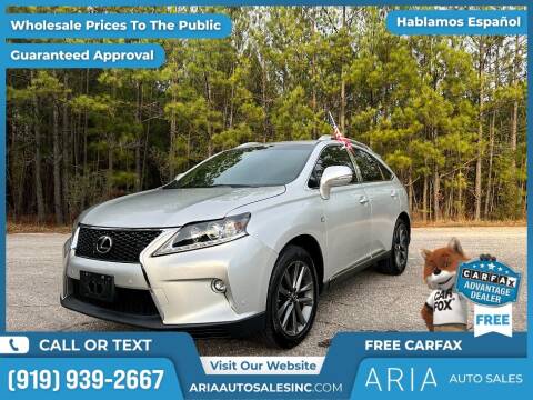 2015 Lexus RX 350 for sale at ARIA AUTO SALES INC in Raleigh NC