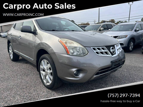 2011 Nissan Rogue for sale at Carpro Auto Sales in Chesapeake VA