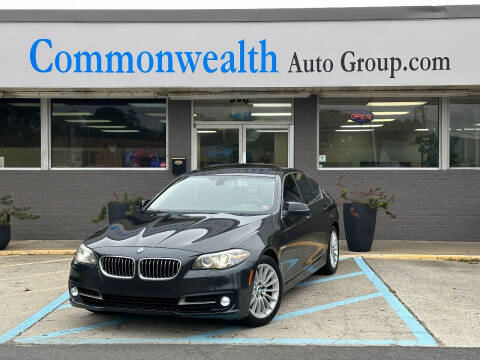 2015 BMW 5 Series for sale at Commonwealth Auto Group in Virginia Beach VA
