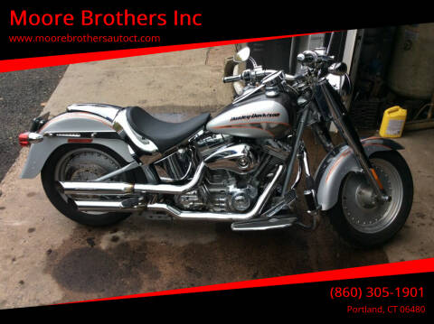 2005 Harley-Davidson CVO FAT-BOY FLSTFSE for sale at Moore Brothers Inc in Portland CT