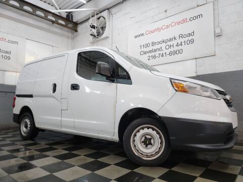 2017 Chevrolet City Express for sale at County Car Credit in Cleveland OH